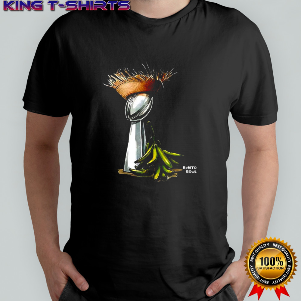 Bad Bunny Benito Bowl trophy retro style shirt