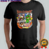 Balcony hotel Destroy it rampage cartoon shirt