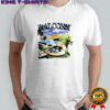 Balcony vacation at the beach retro shirt