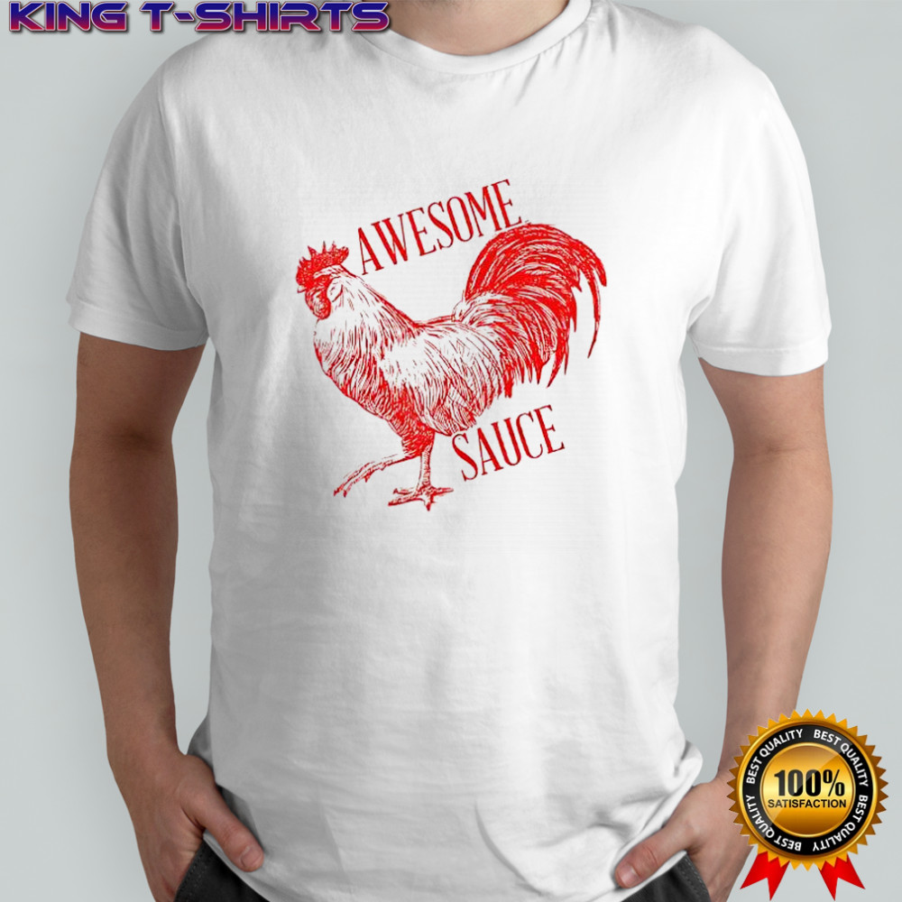 Ben Affleck Awesome sauce rooster shirt