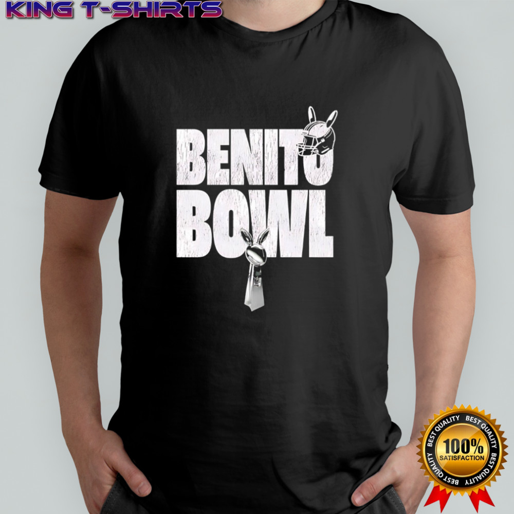 Benito Bowl Bad Bunny logo shirt