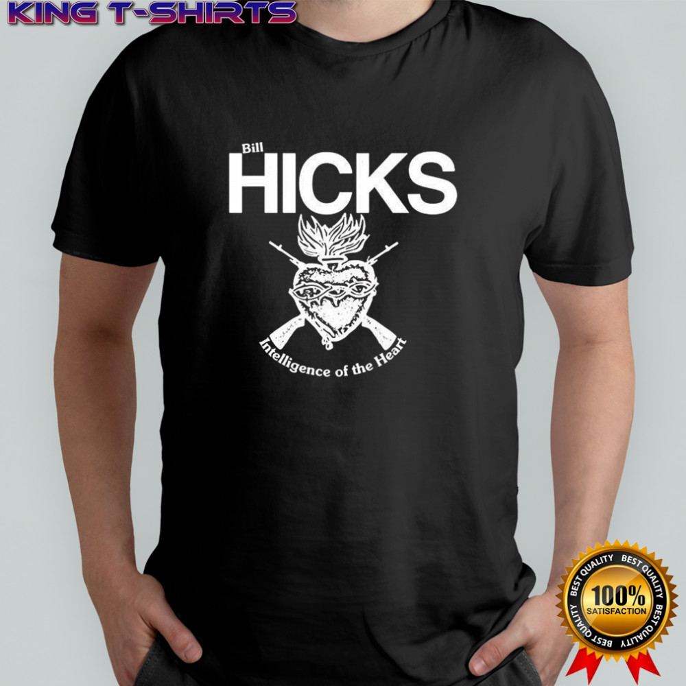 Bill Hicks Intelligence of the heart logo shirt