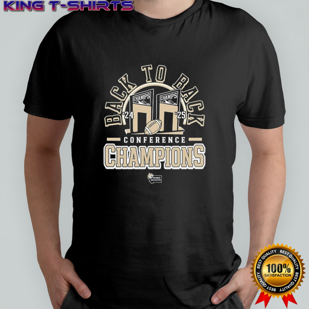 Bobcat Collective Back to Back Conference Champions shirt