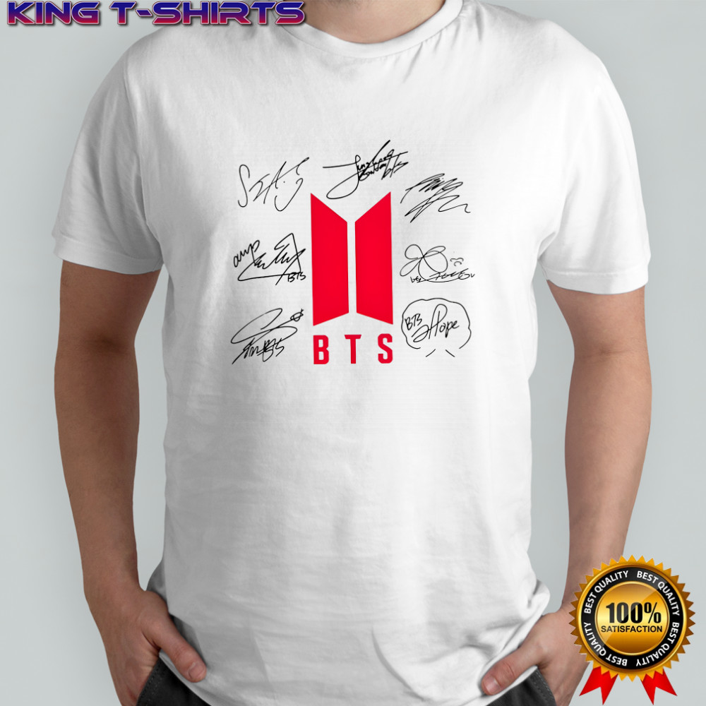 BTS World Tour 2026 The Kings Are Comebacks signature shirt