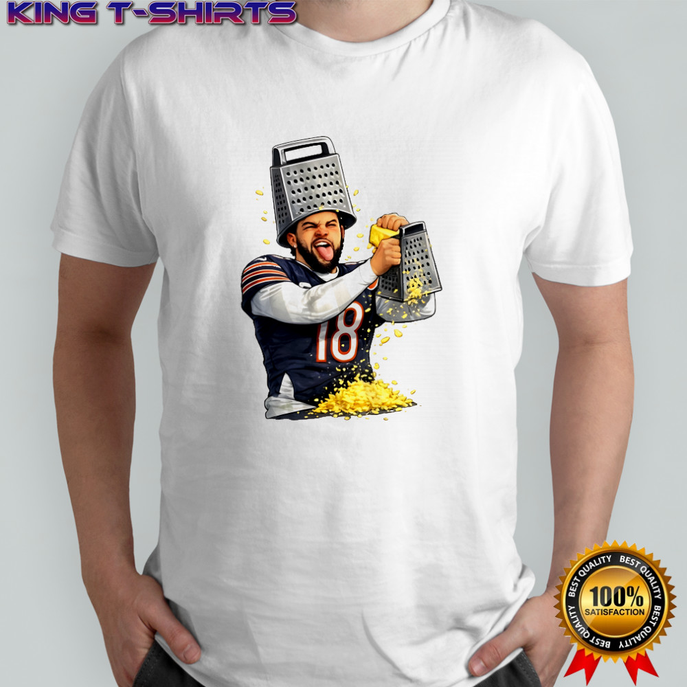 Caleb Williams Cheese Grater Playoffs NFL moment meme shirt