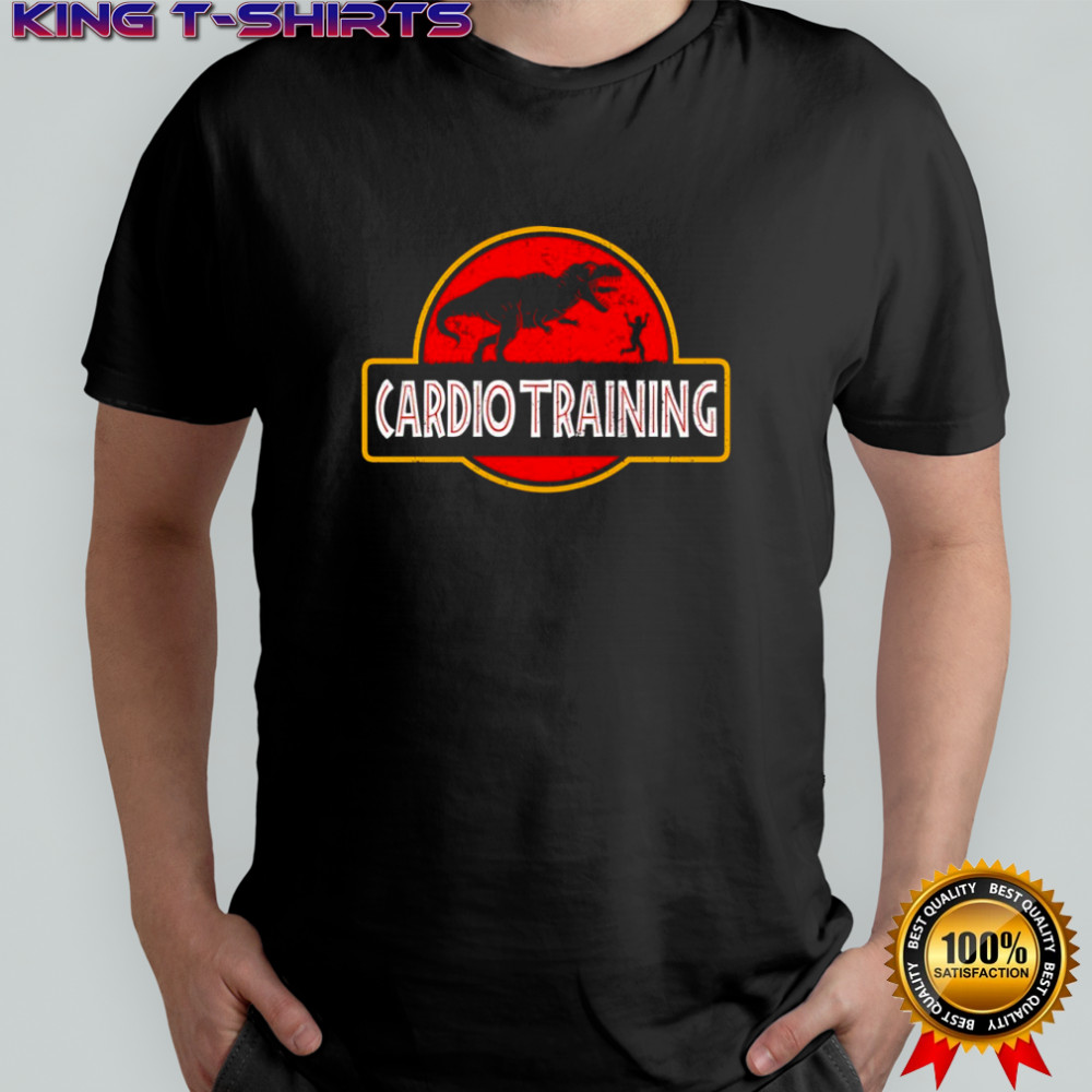 Cardio Training style Jurassic Park logo shirt