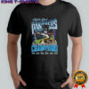 Carolina Panthers NFC South Division Champions 2025 Let’s be back mascot shirt
