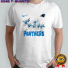 Carolina Panthers The Smurfs go Buccaneers abbey road cartoon shirt