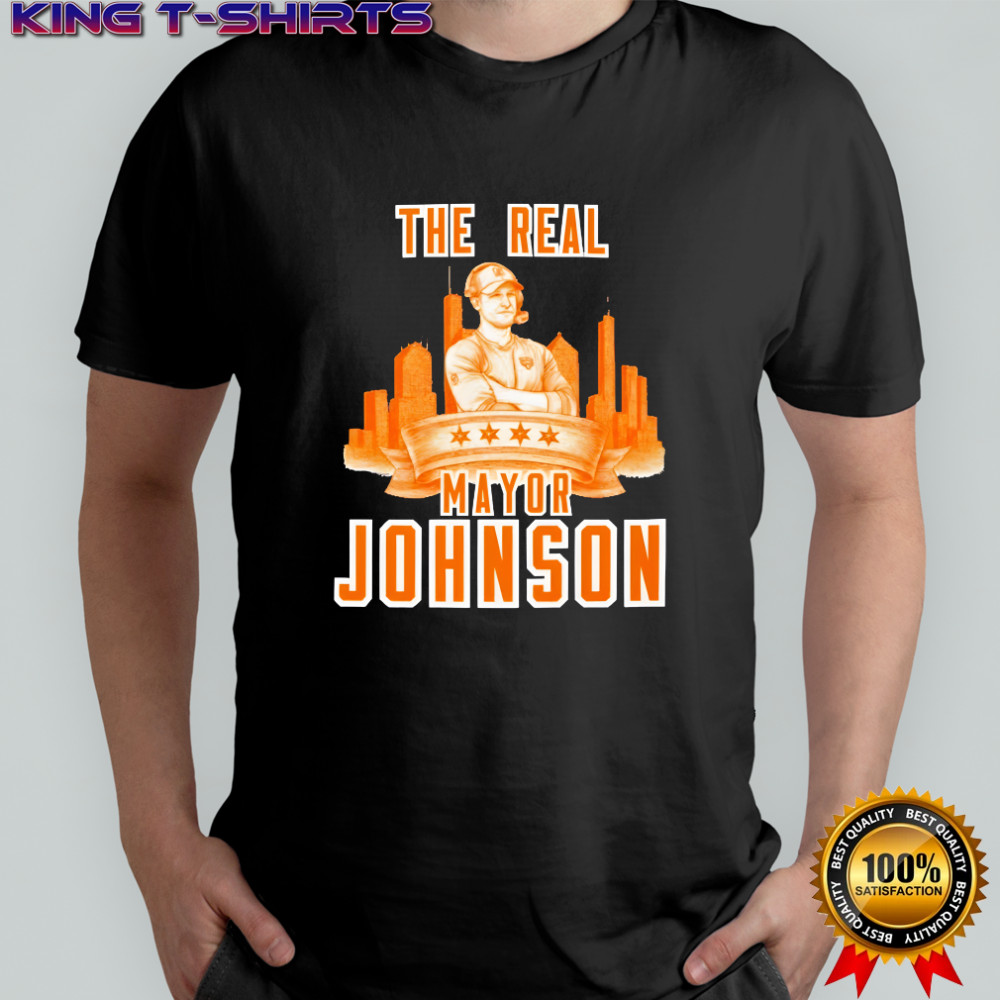 Chicago Bears Ben Johnson The Real Mayor Johnson NFL Coach shirt