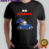 Chicago Bears x Snoopy and Woodstock driving car Da Bears shirt