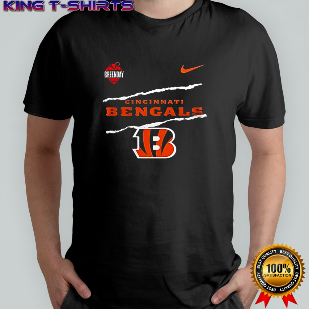 Cincinnati Bengals x Green Day graphic shirt