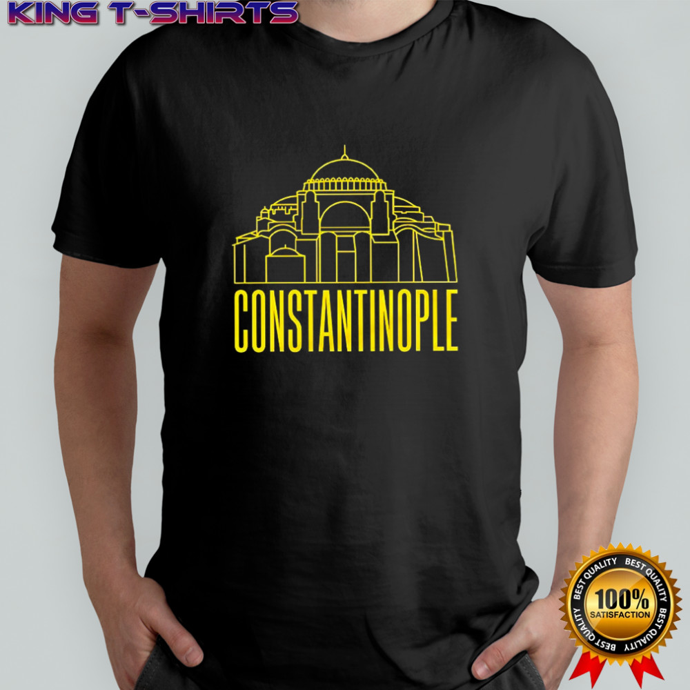 Constantinople Hagia Sofia line art ancient architecture shirt