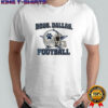 Dallas Cowboys NFL Dogs Dallas football helmet logo shirt