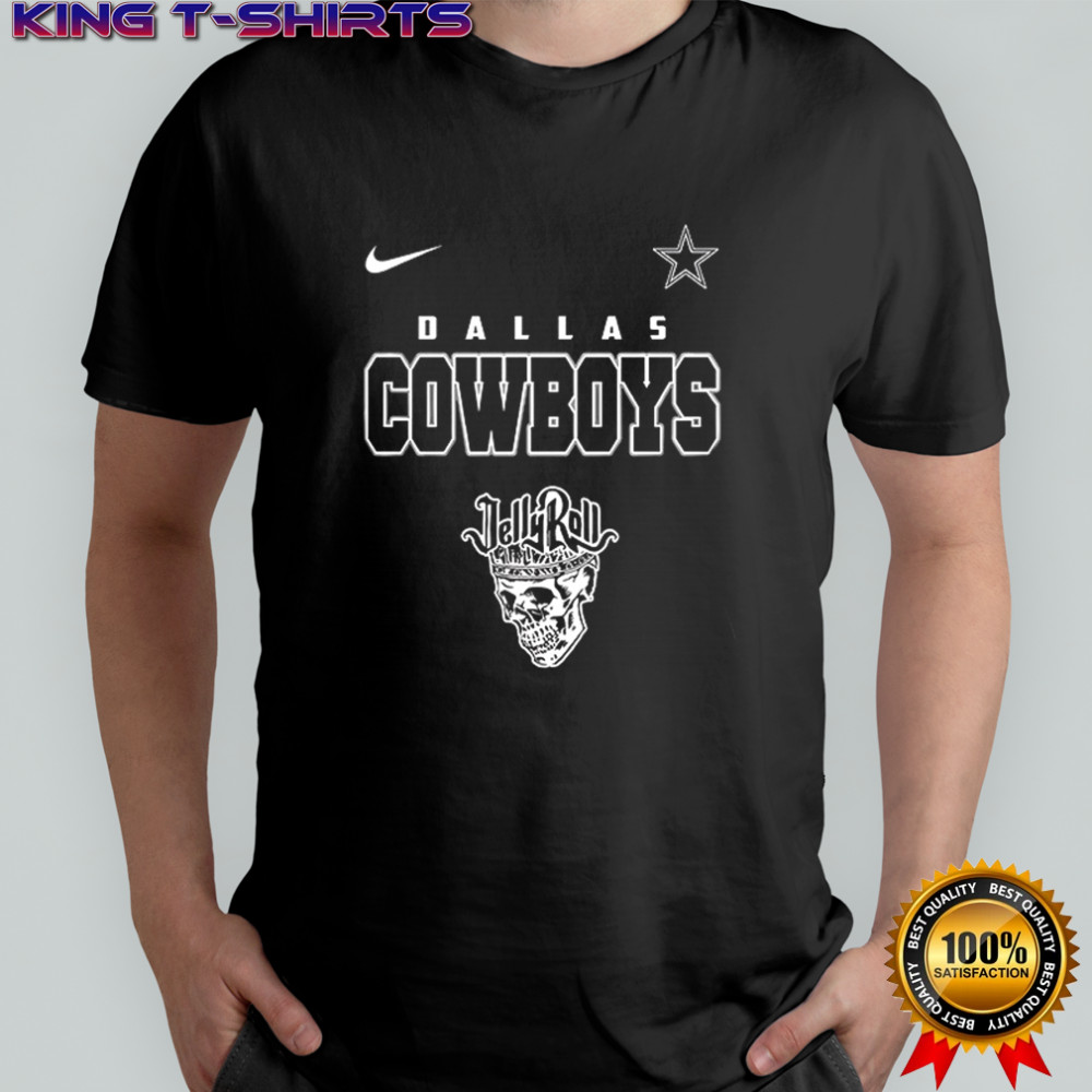 Dallas Cowboys x Jelly Roll meets football logo shirt