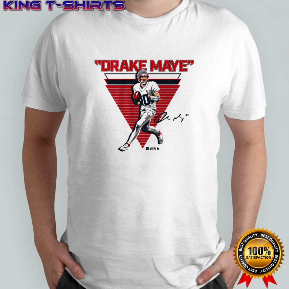 Drake Maye Drake Maye signature retro shirt