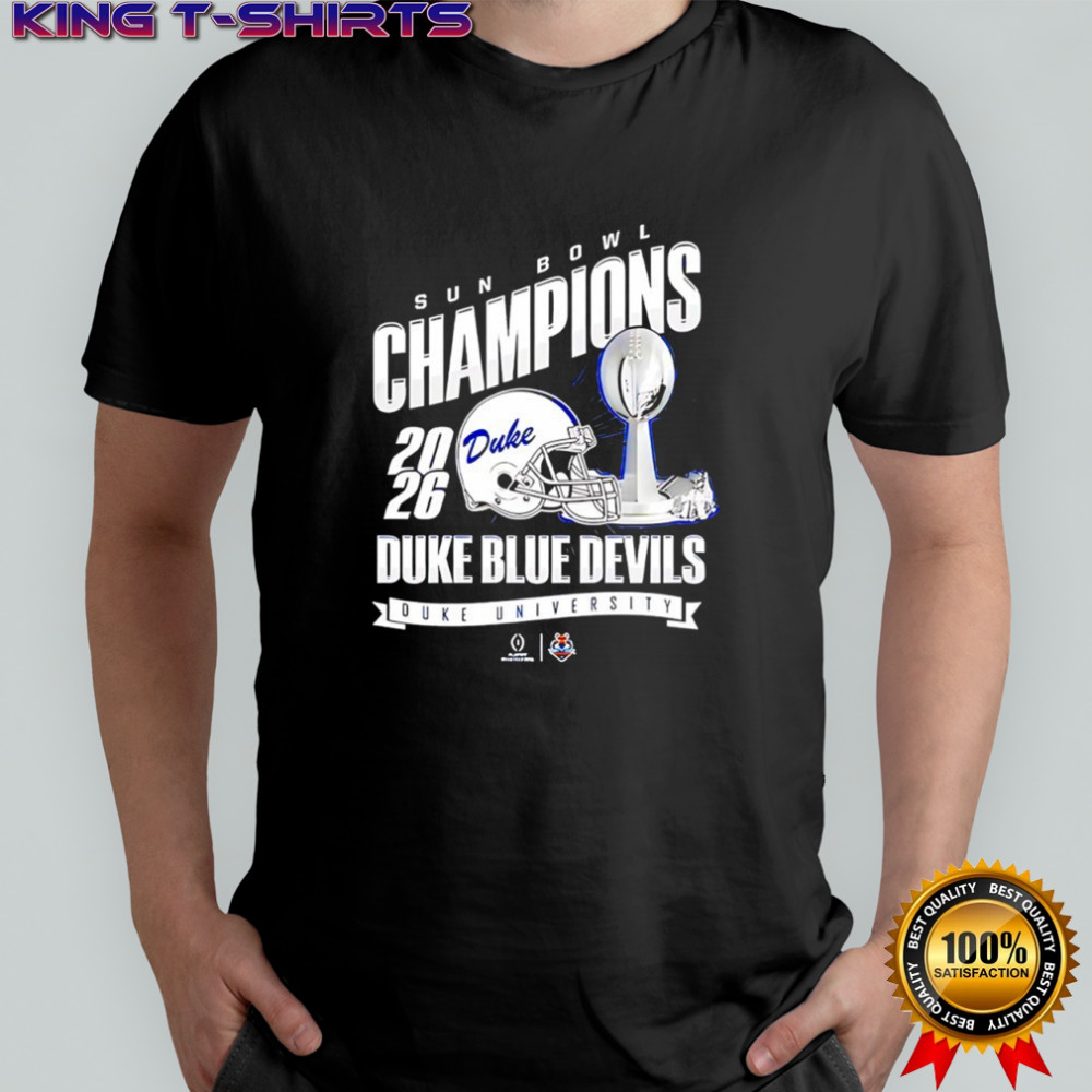 Duke Blue Devils Sun Bowl Champions 2026 shirt