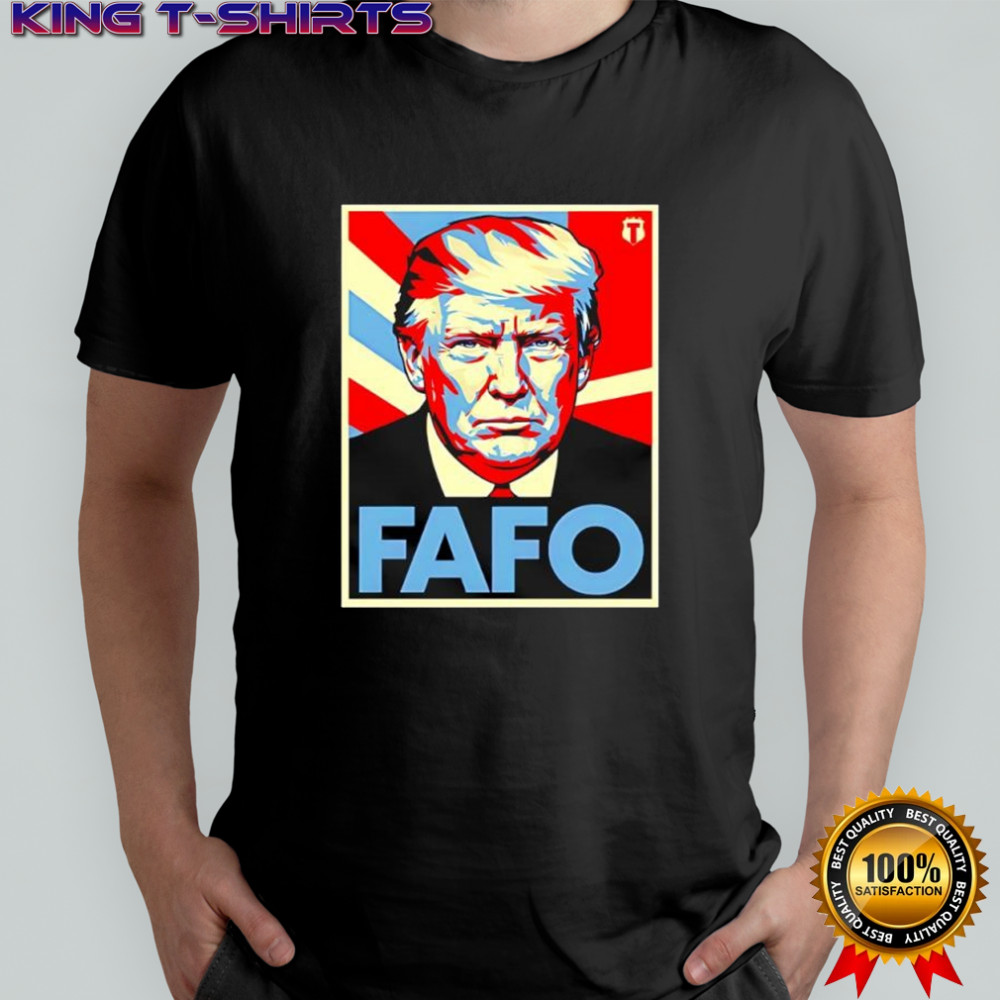 Fafo Trump graphic shirt
