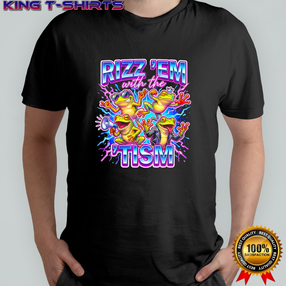 Frog autism rizz em with the tism shirt