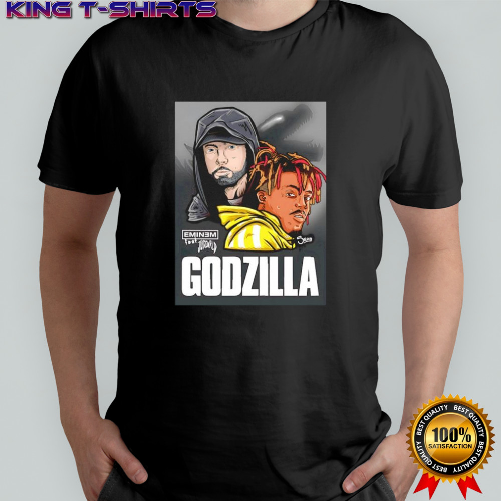 Godzilla Music to Be Murdered By album poster shirt