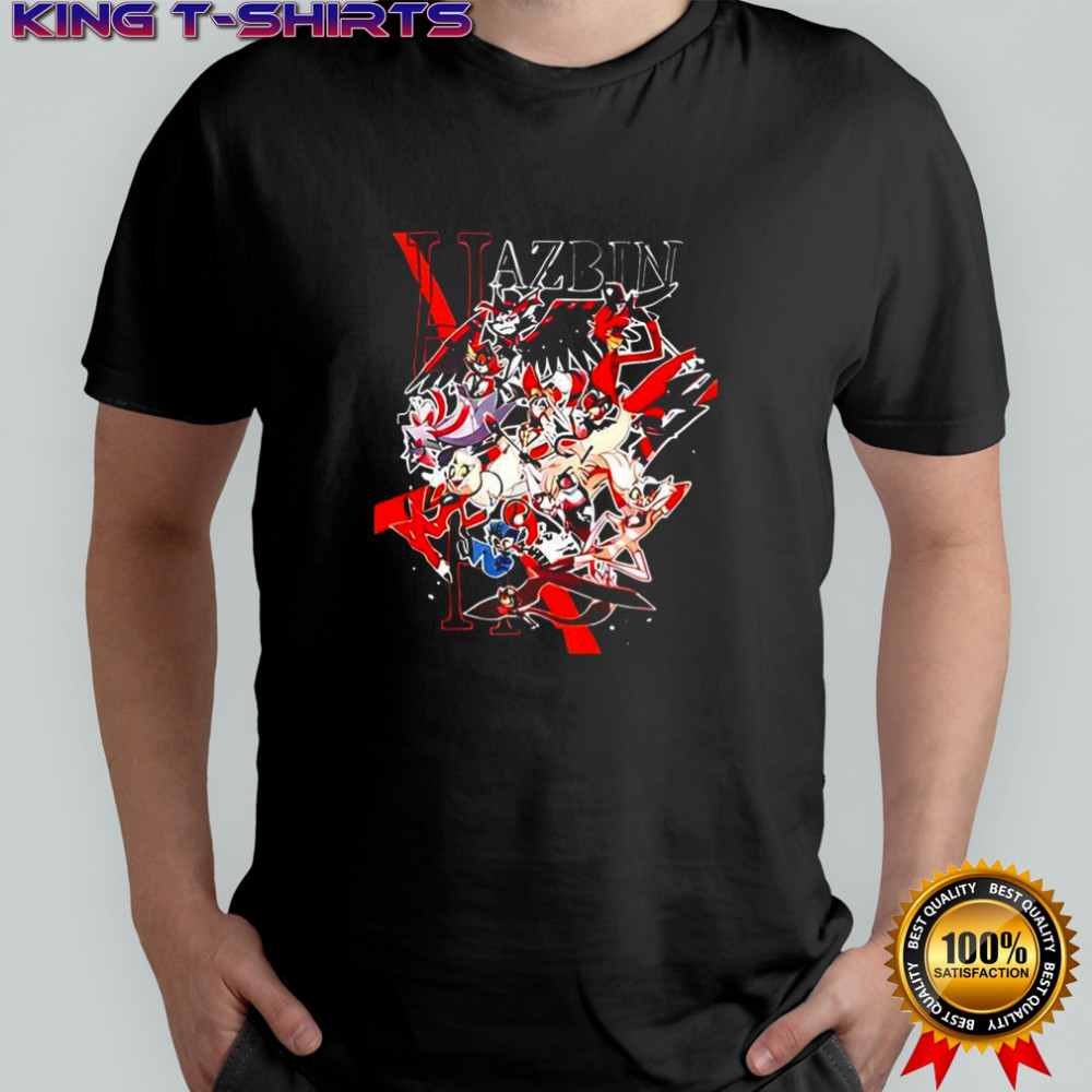 Hazbin Hotel cartoon character poster shirt