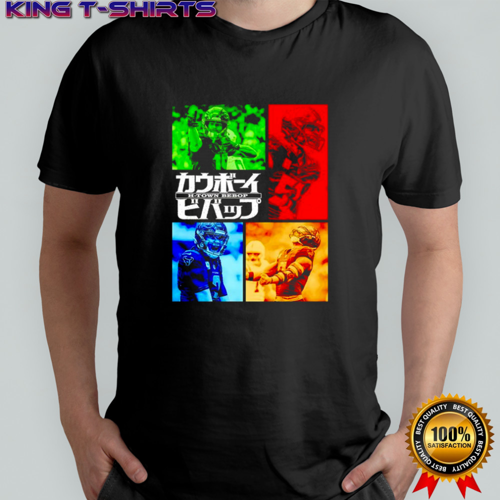 Houston Texans NFL X Cowboy Bebop anime shirt