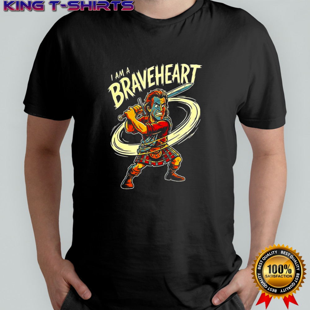 I am a Braveheart William Wallace cartoon shirt