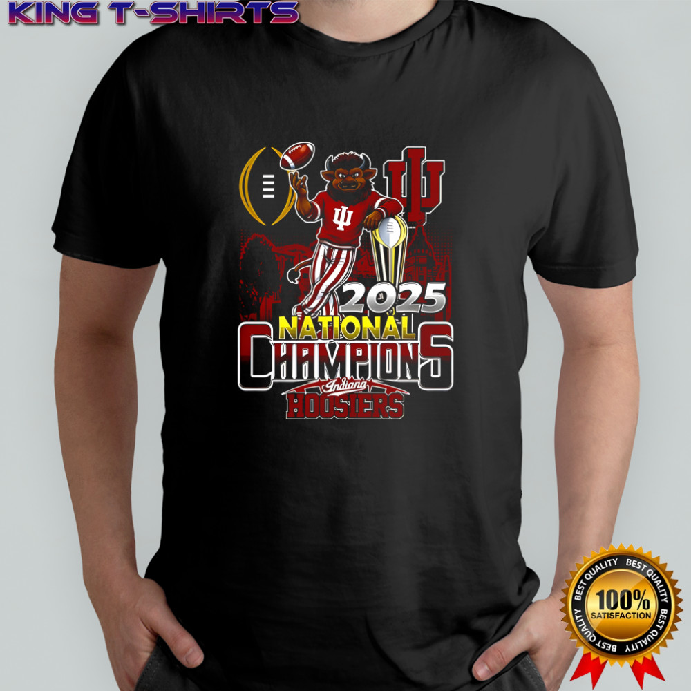 Indiana Hoosiers 2026 National Champions City Skylines mascot shirt