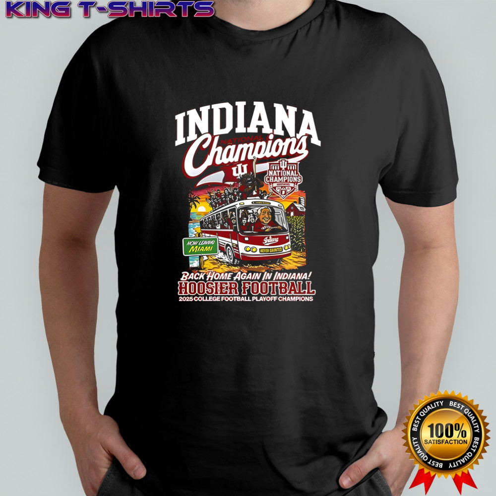 Indiana Hoosiers back gome again in Indiana shirt