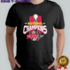 Indiana Hoosiers helmet National Champons trophy 2026 shirt