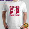 Indiana Hoosiers vs Alabama Crimson Tide 38-3 Rolled The Tide Football shirt