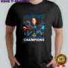 Jacksonville Jaguars NFL 2025 AFC South Champions player poster shirt