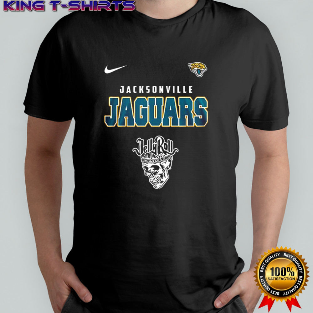 Jacksonville Jaguars x Jelly Roll meets football logo shirt