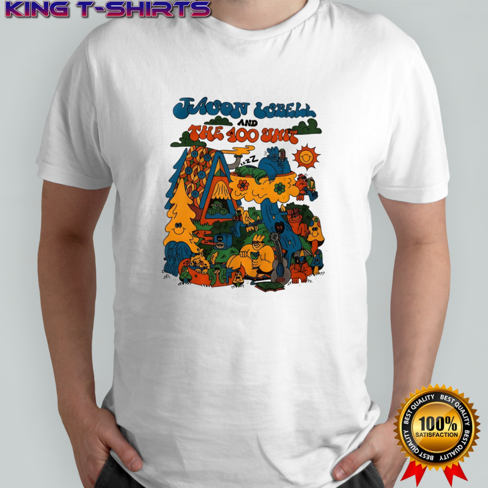 Jason isbell and the 400 unit cartoon retro shirt