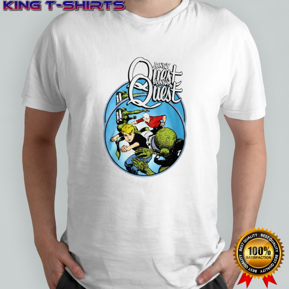 Jonny Quest Lizardmen graphic shirt