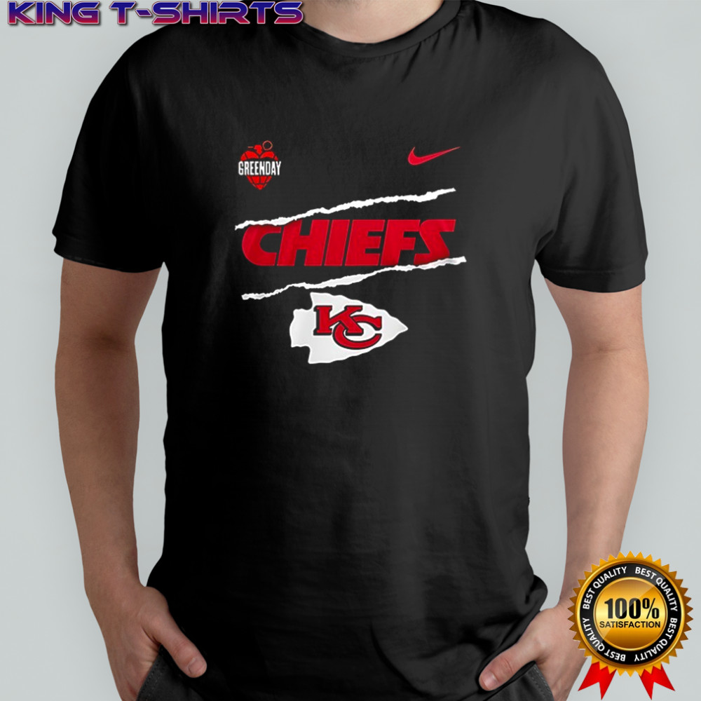 Kansas City Chiefs x Green Day graphic shirt