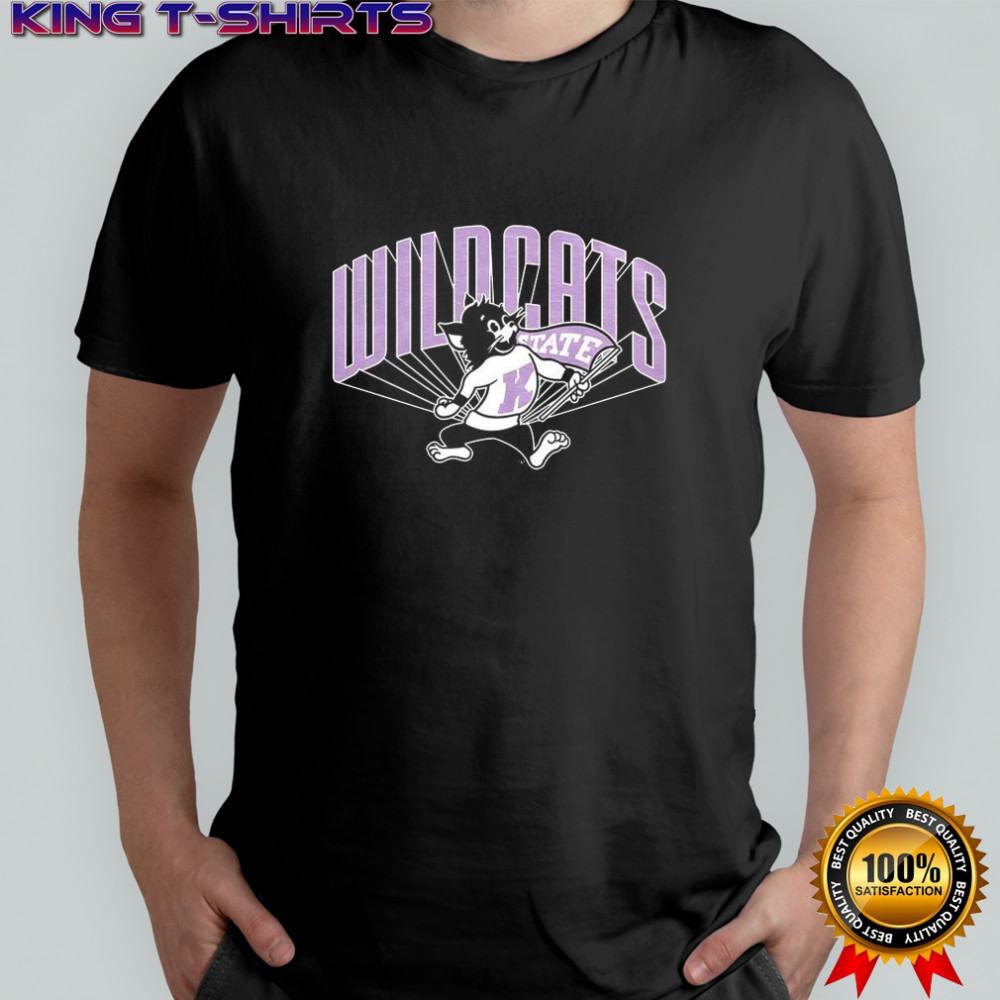 Kansas State Wildcats football Willie lines lightweight mascot shirt