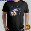 Kate Hudson Hugh Jackman Lightning and Thunder Song Sung Blue retro shirt