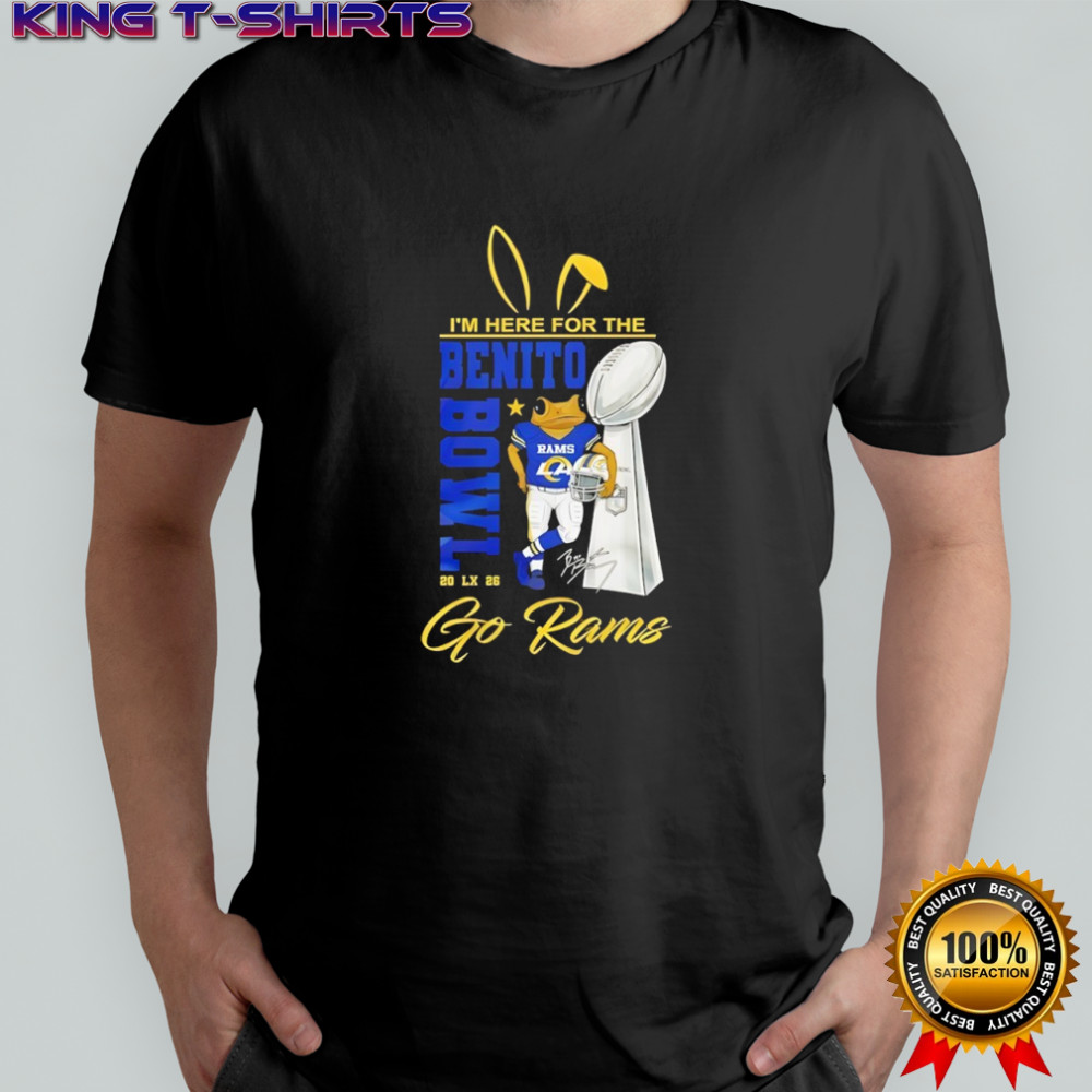LA Rams Benito Bowl 2026 Super Bowl Cup Shirt