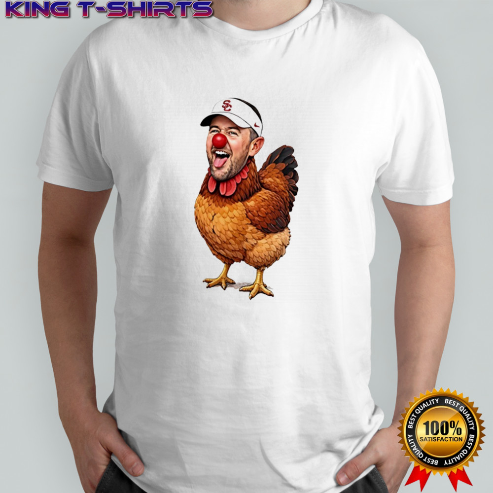 Lincoln Riley chicken USC Trojans football shirt