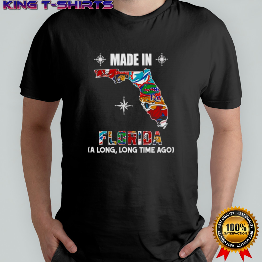 Made in Florida a long long time ago State shirt