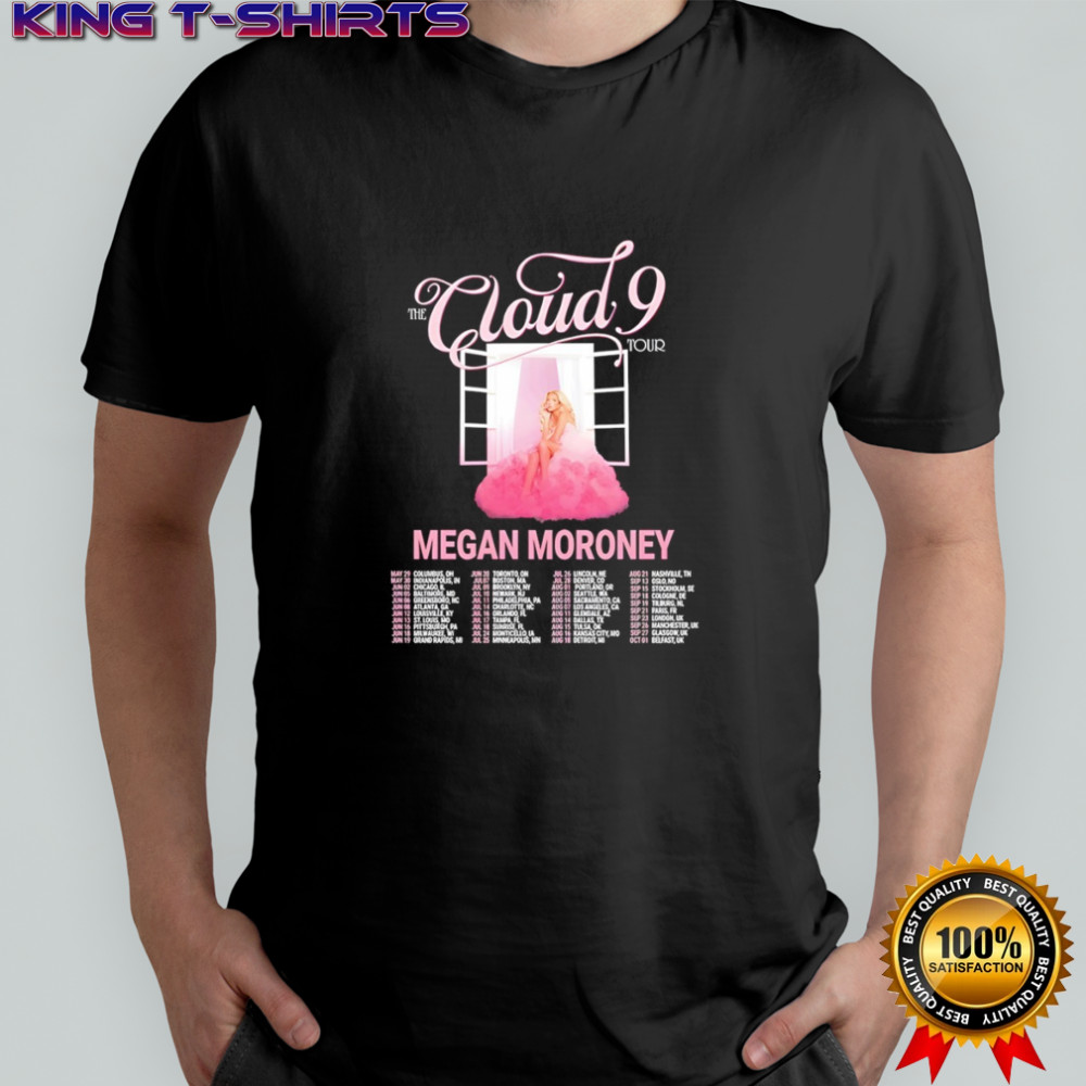 Megan Moroney The Cloud 9 World Tour vintage shirt