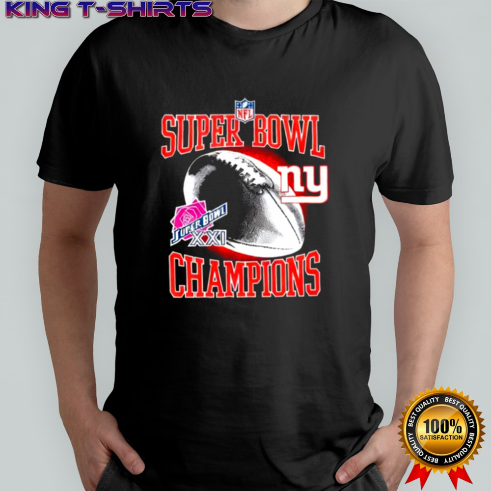 Men’s New York Giants Hometown Old Fashioned Super Bowl XXI Champions Tri Blend T Shirt