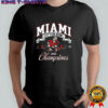 Miami Hurricanes College Football Playoff Cotton Bowl Champions 2025 shirt