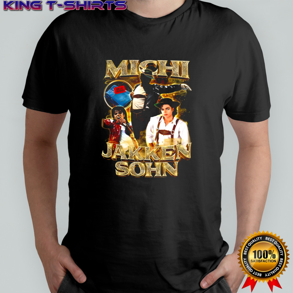 Michi Jakkensohn Billie jean graphic vintage shirt