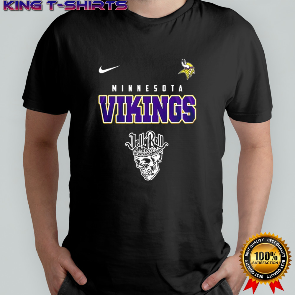 Minnesota Vikings x Jelly Roll meets football logo shirt