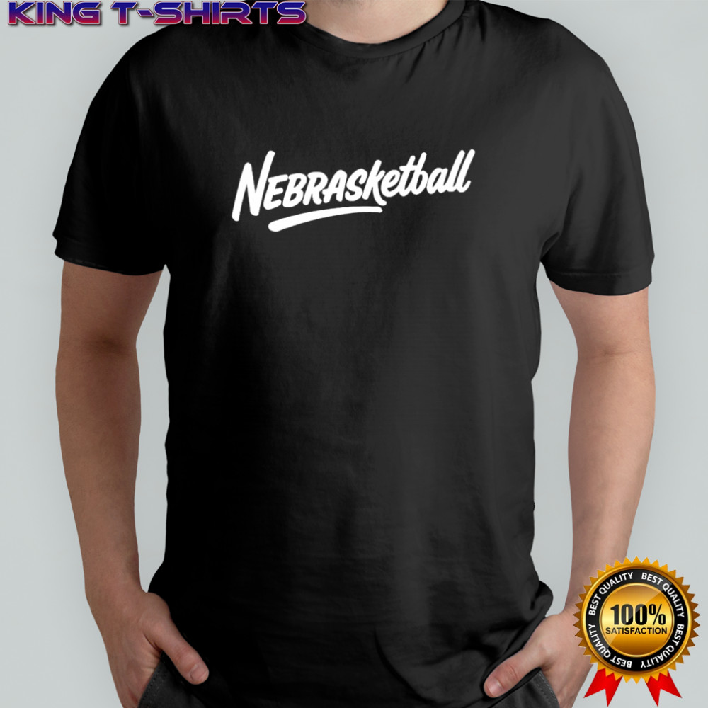 Nebrasketball graphic shirt