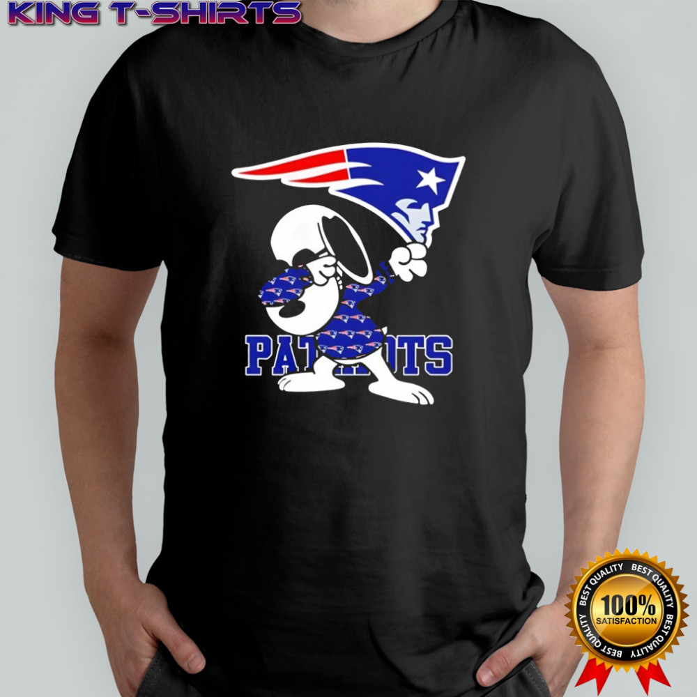 New England Patriots Snoopy Dabbing Patriots Shirt
