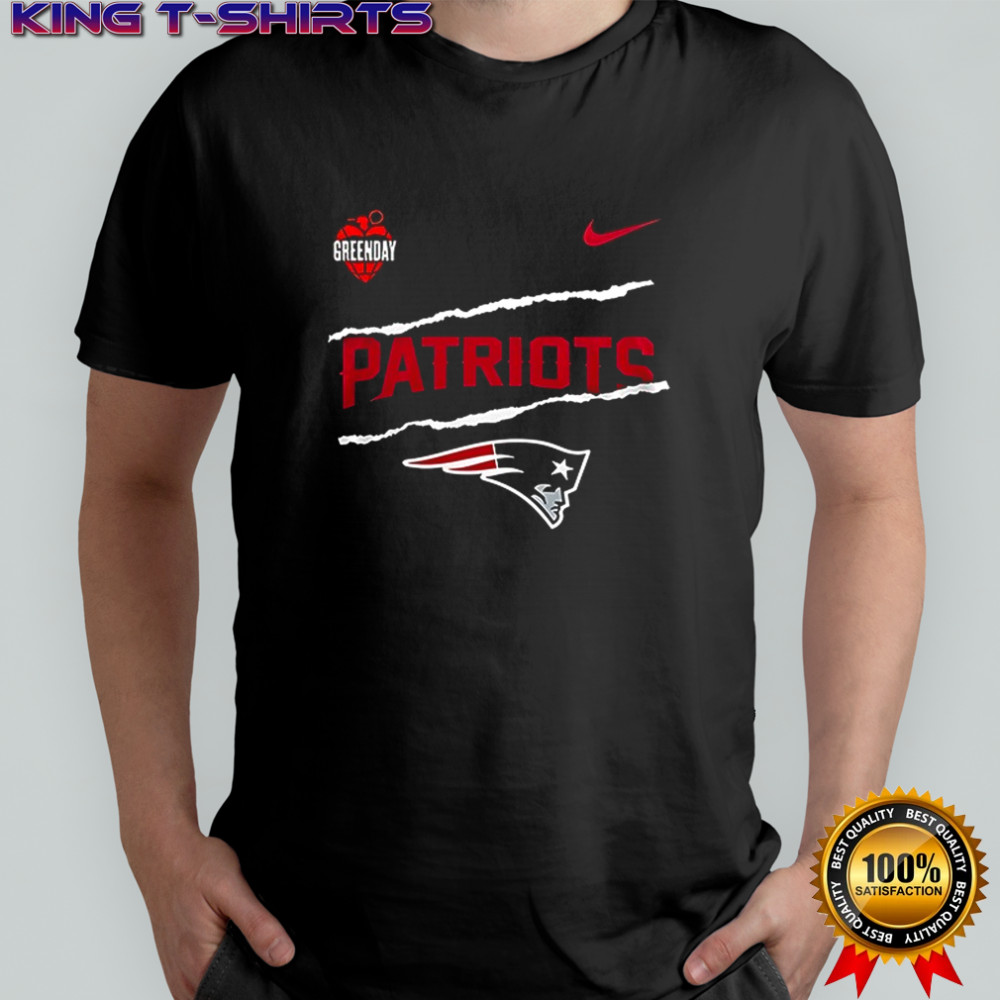 New England Patriots x Green Day graphic shirt