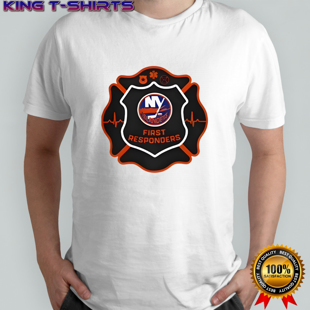 New York Islanders First Rescue Forces Hockey shirt