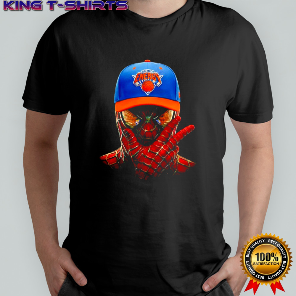 New York Knicks Spiderman x Spidey Celly Shirt